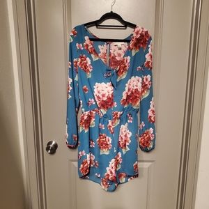 Forever 21+ 1X floral romper